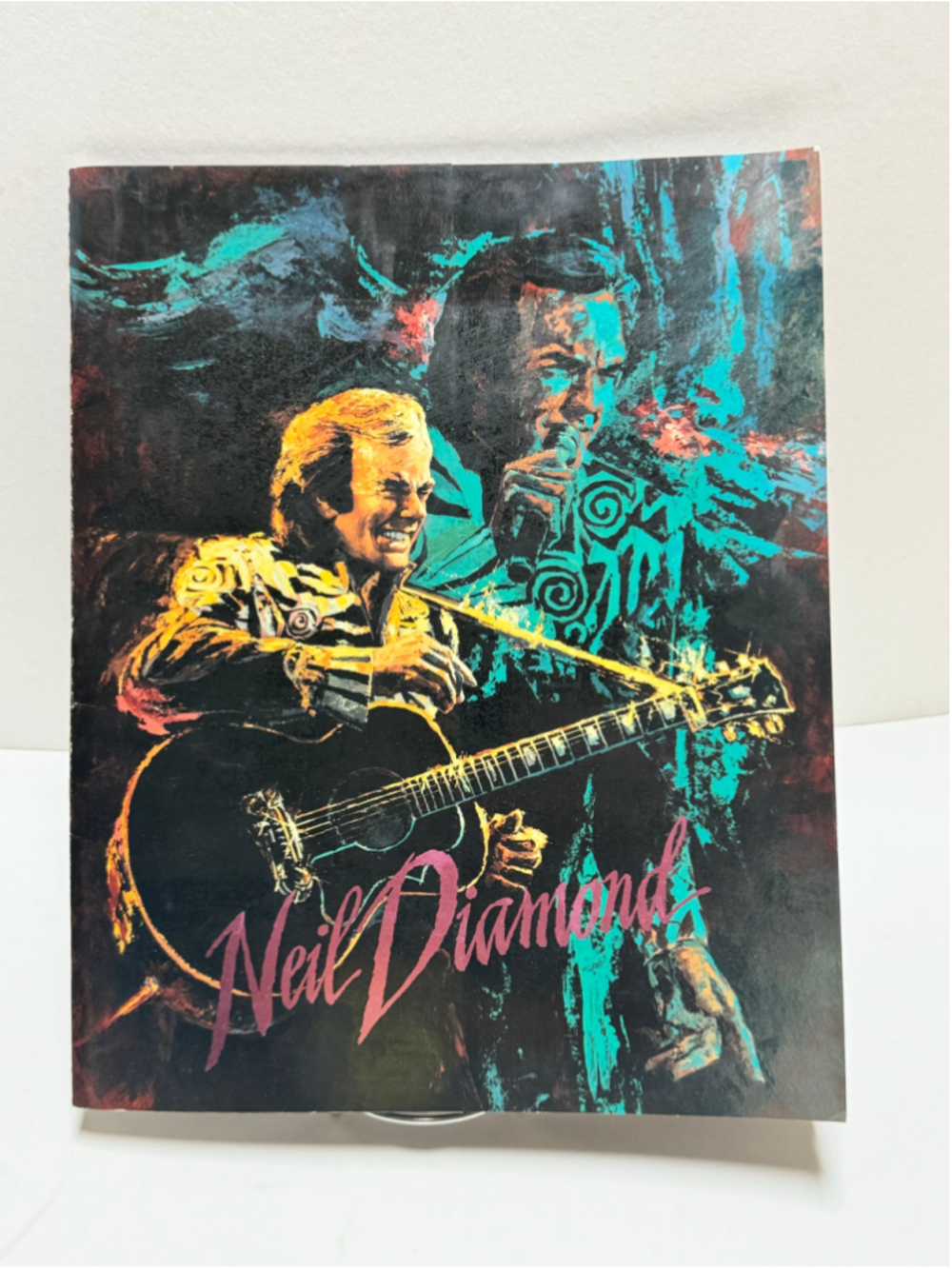 Vintage 1991 Neil Diamond Lovescape Concert Tour Souvenir Program Book